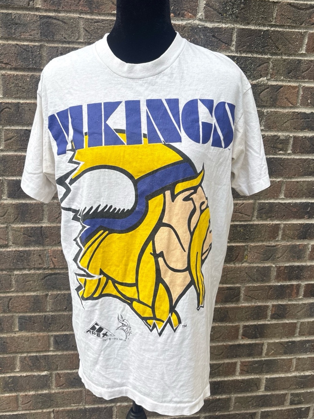 Vintage Apex One Minnesota Vikings AOP Graphic Tee